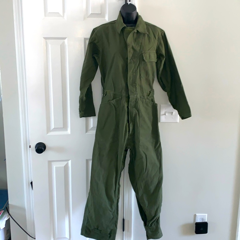 Green Flight Suit